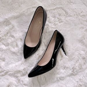 Browns Couture Patent Pumps / High Heels 35.5 - Black